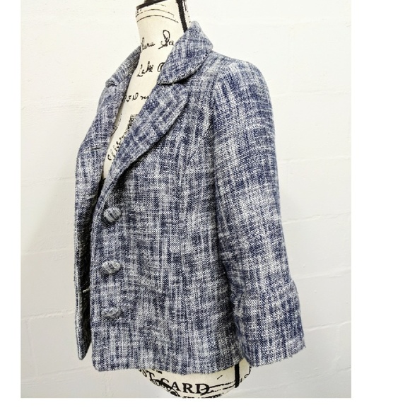 Merona Waist-Length 3/4 Ruffle Sleeves Blazer - Picture 5 of 7